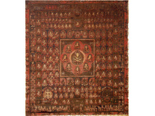 絹本胎蔵界曼荼羅図